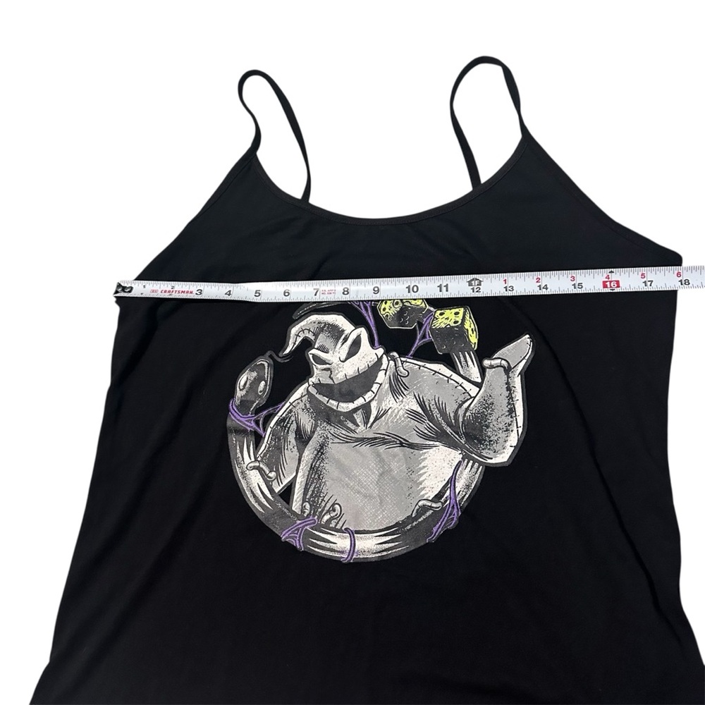 Disney Oogie Boogie women’s lightweight Black tank top size extra large - Picture 4 of 5